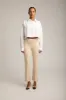 White Cropped Button Down sold by SPRWMN