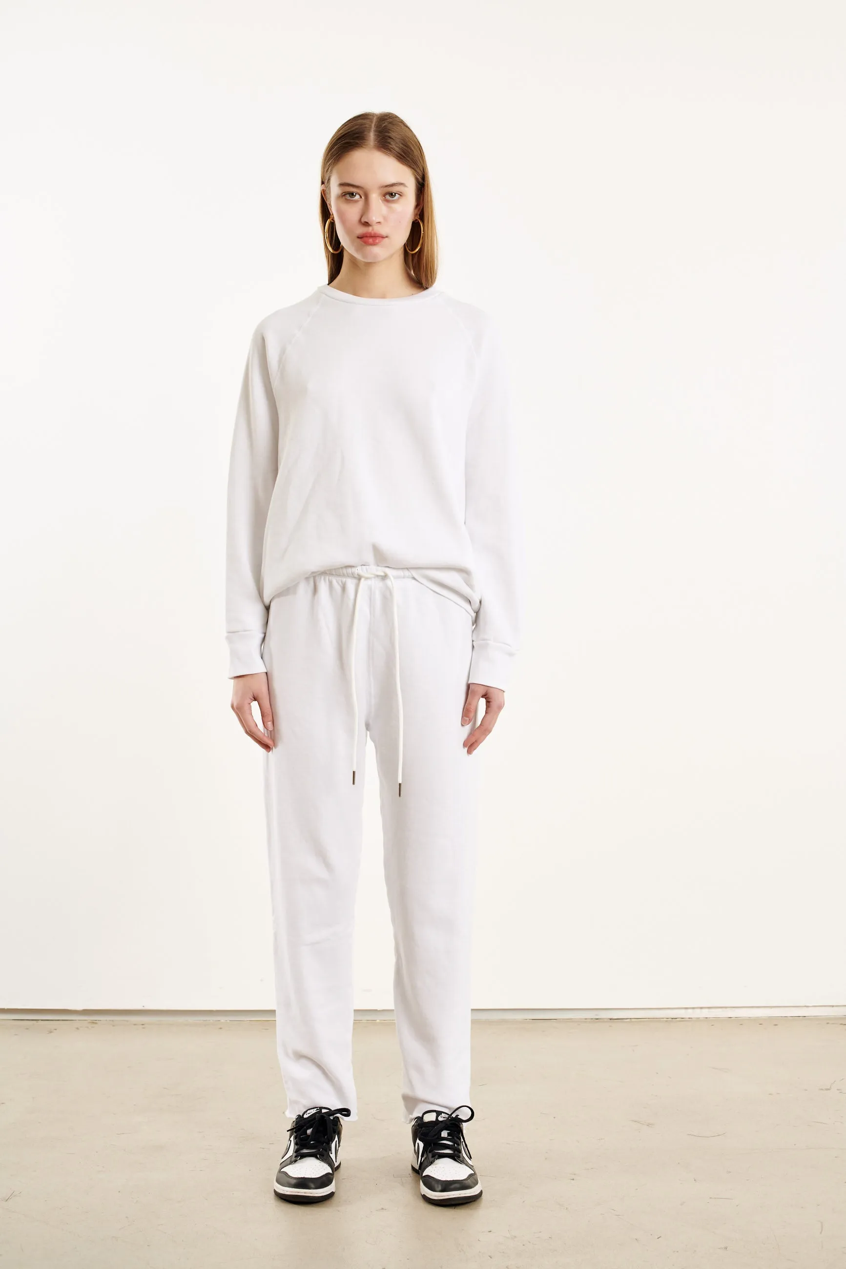 White Raglan Sweater sold by SPRWMN