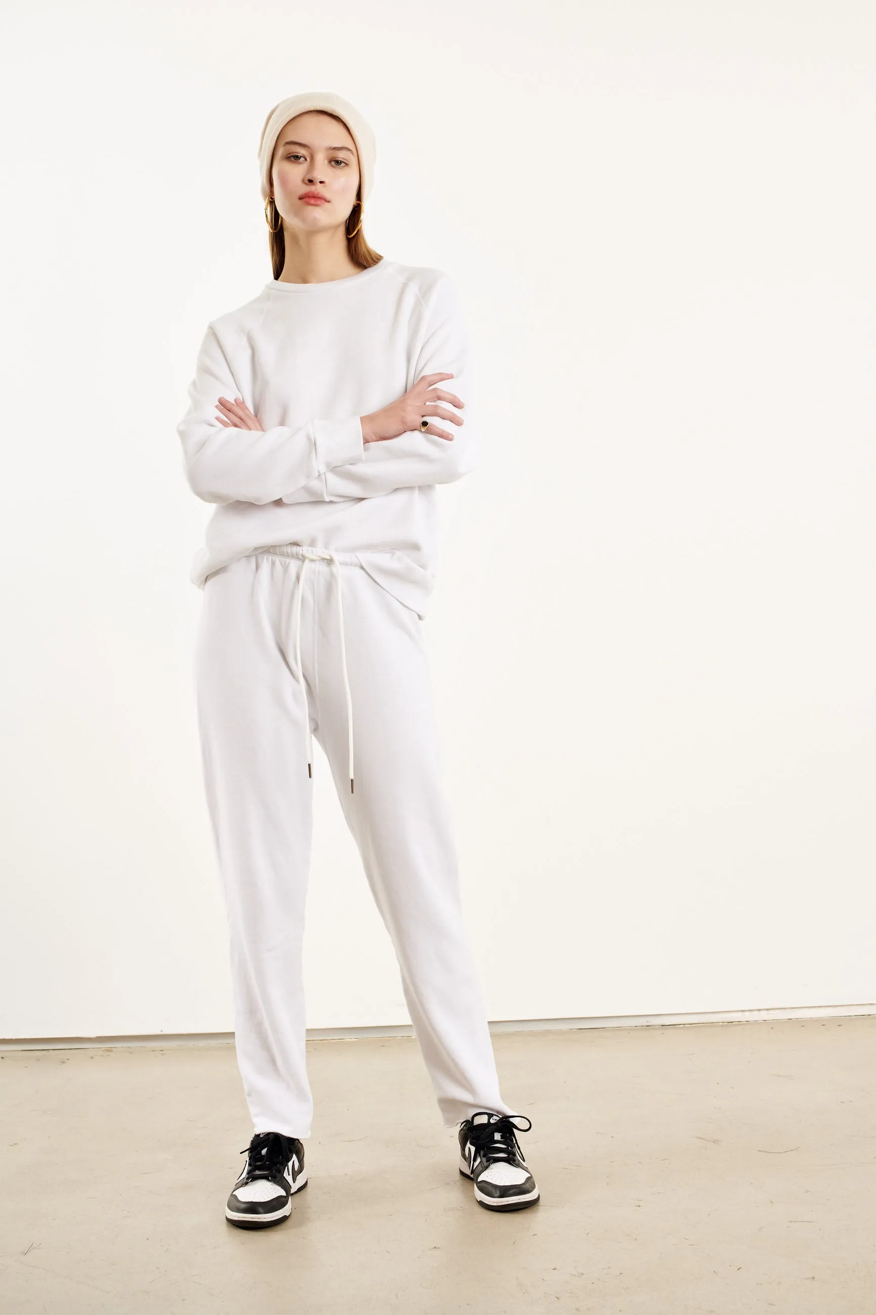 White Raglan Sweater sold by SPRWMN product image thumbnail 2