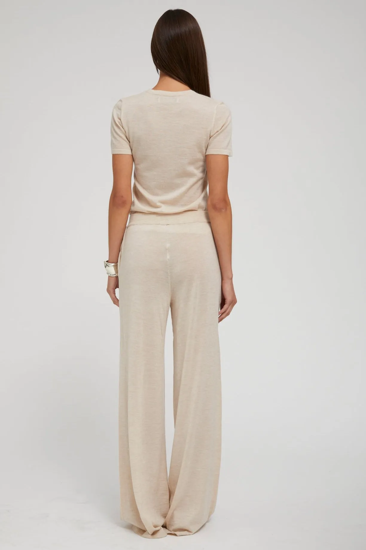 Ultra Fine Cashmere Wide Leg Pants sold by SPRWMN product image thumbnail 5