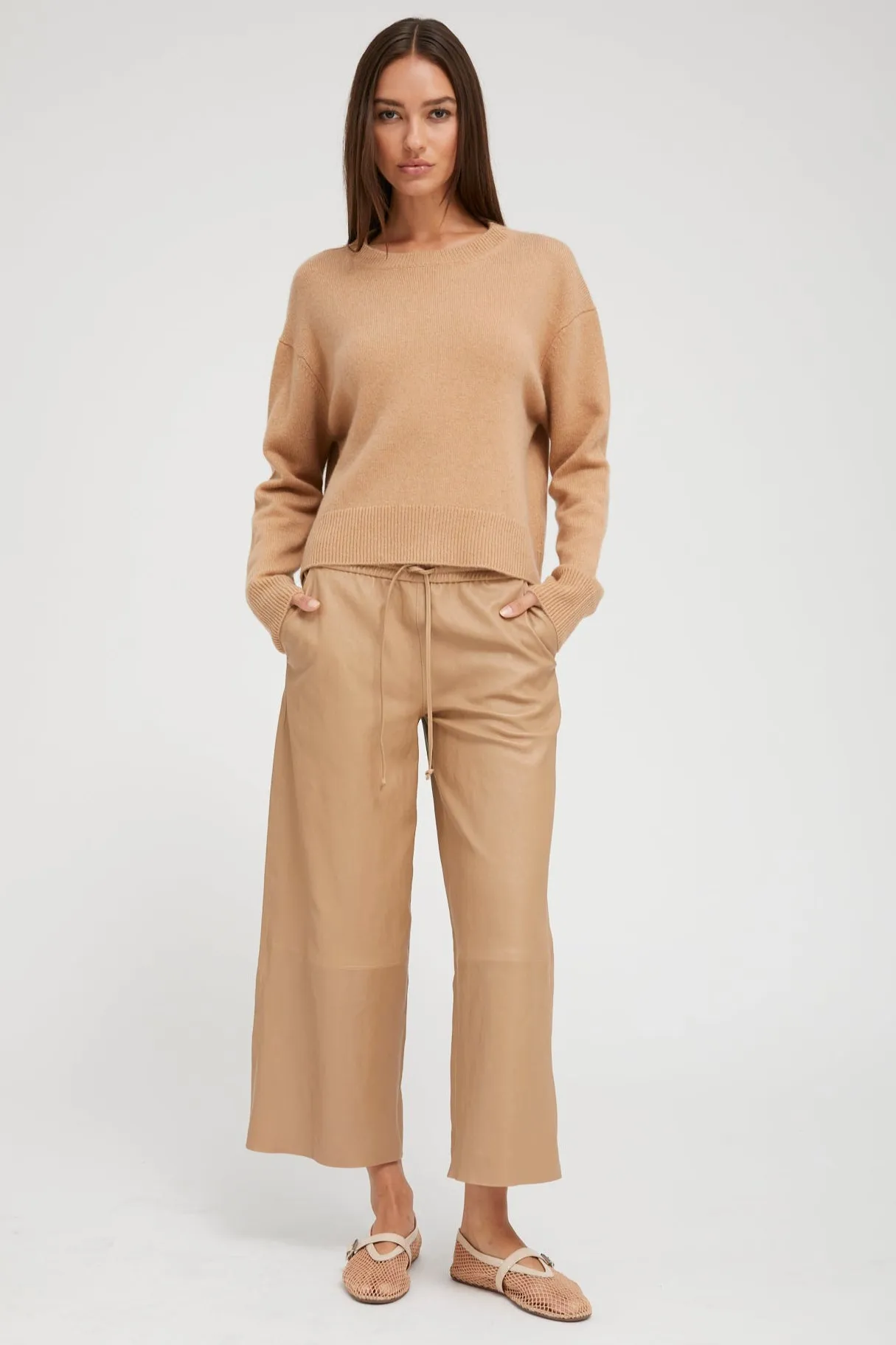 Praline Cashmere Boxy Sweater sold by SPRWMN product image thumbnail 2