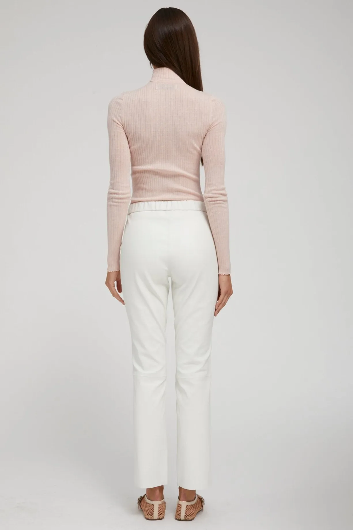 Blush Cashmere Mock Neck sold by SPRWMN product image thumbnail 4