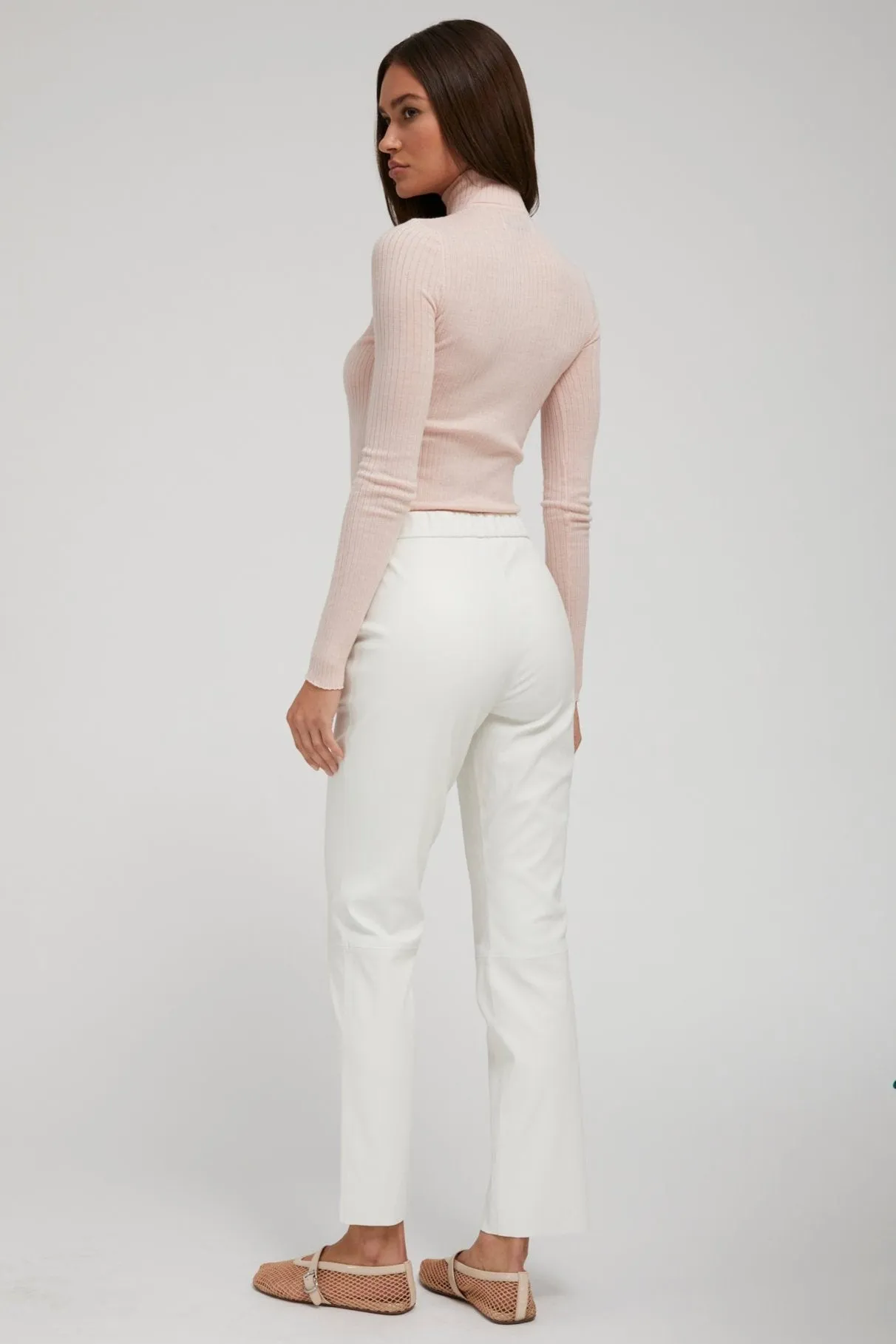 Blush Cashmere Mock Neck sold by SPRWMN product image thumbnail 5