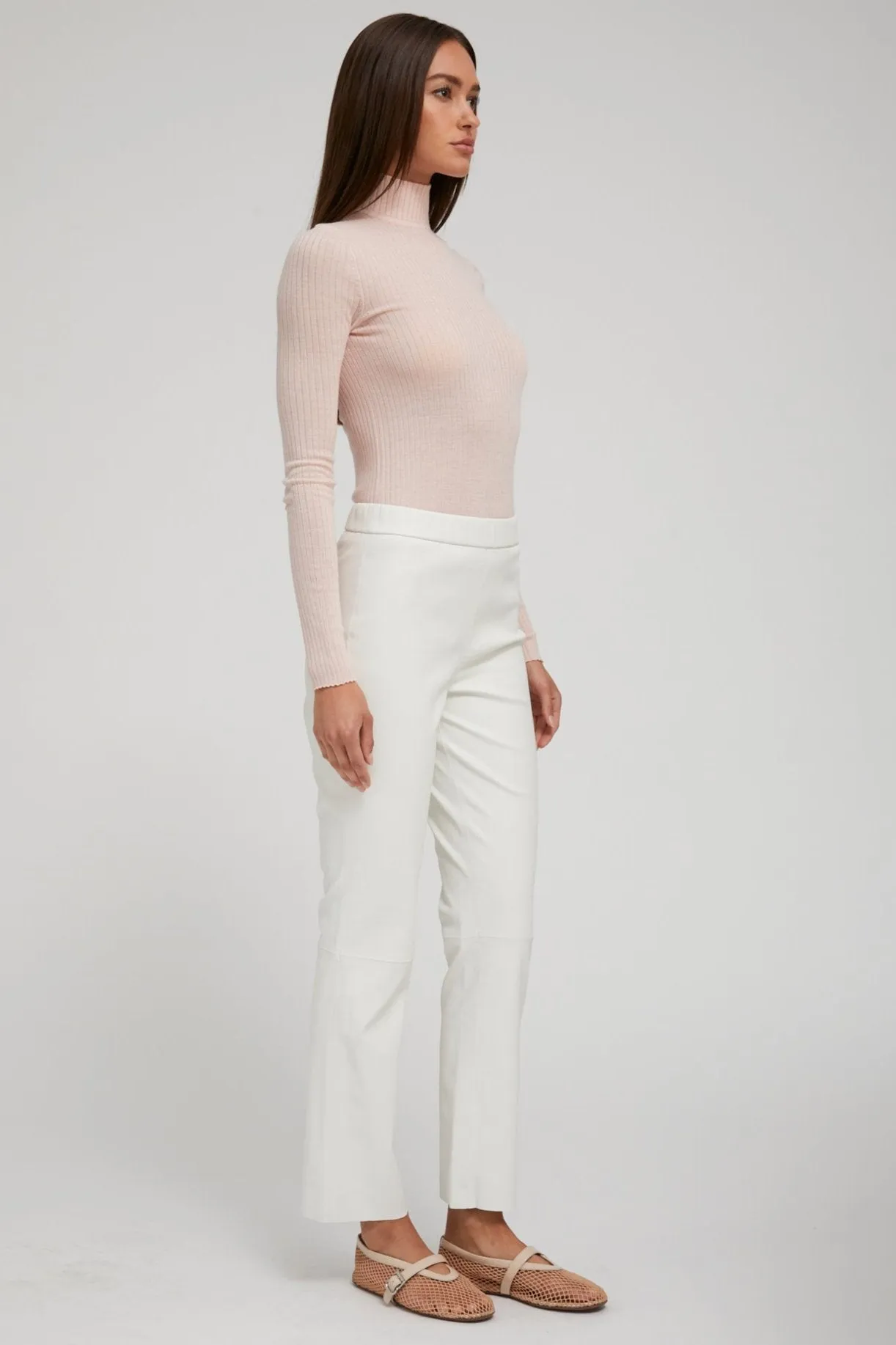 Blush Cashmere Mock Neck sold by SPRWMN product image thumbnail 3