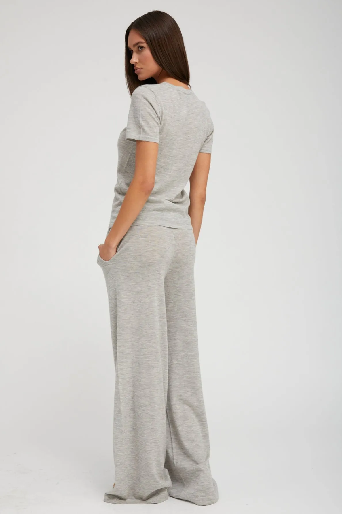 Oxford Ultra Fine Cashmere Tee sold by SPRWMN product image thumbnail 5