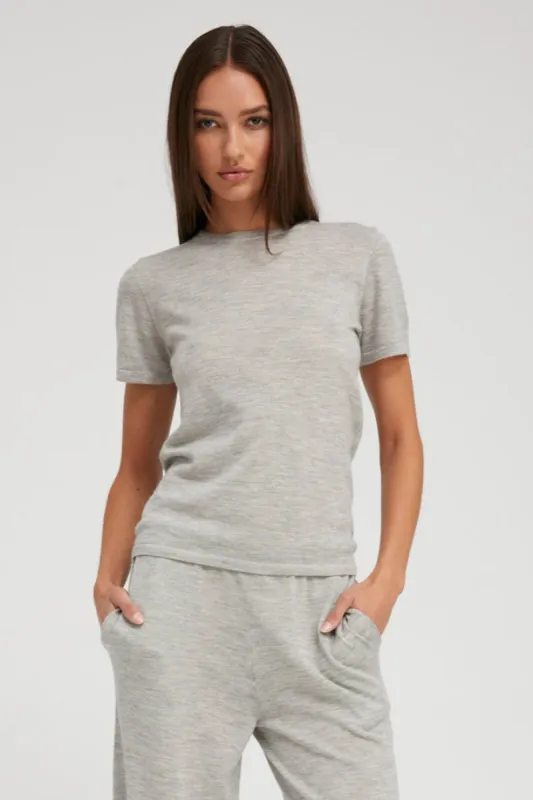 Oxford Ultra Fine Cashmere Tee sold by SPRWMN