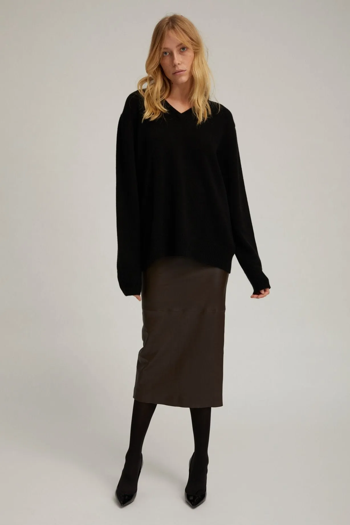 Americano Leather Tube Skirt sold by SPRWMN product image thumbnail 2