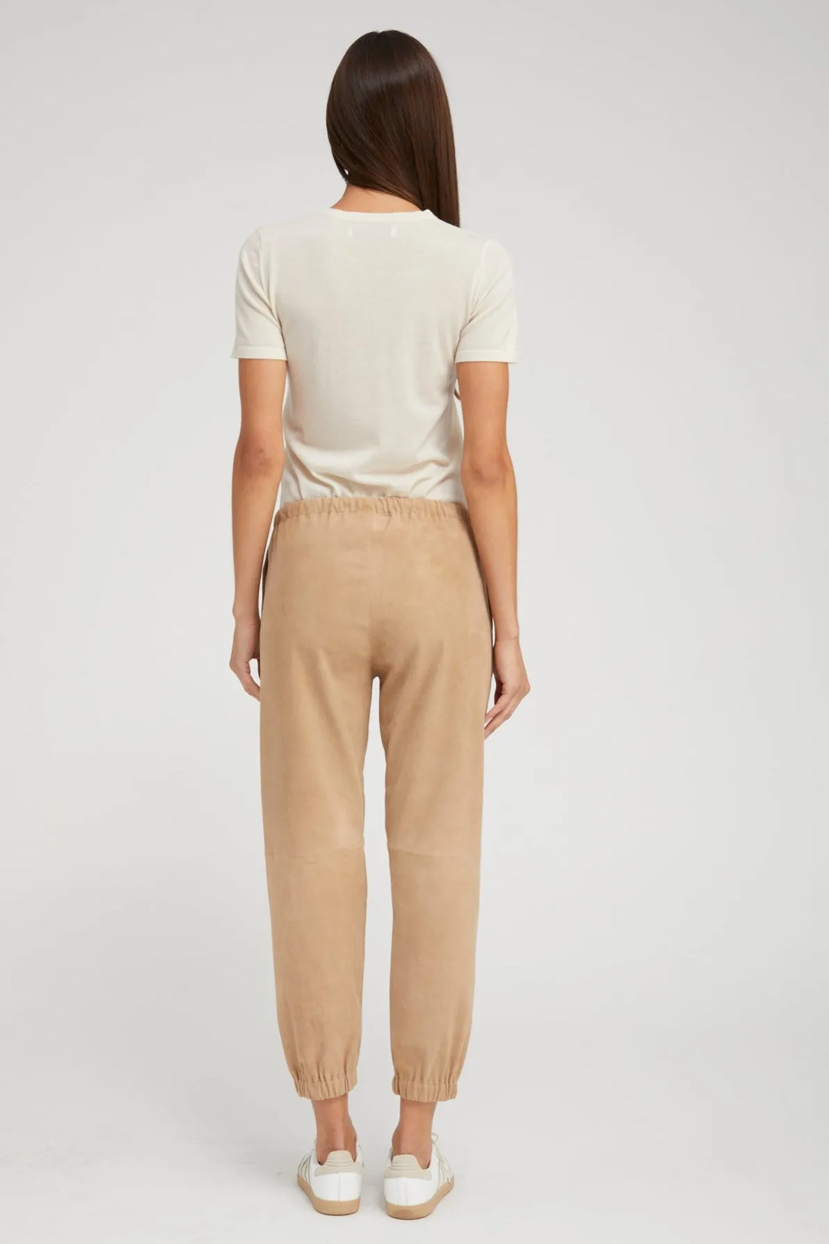 Chalk Ultra Fine Cashmere Tee sold by SPRWMN product image thumbnail 4