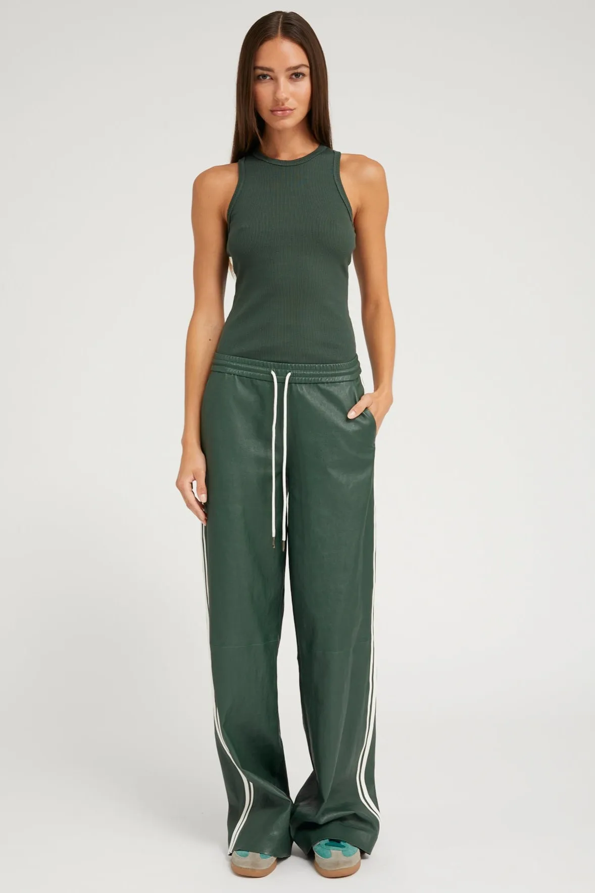 Ivy Rib Racer Tank sold by SPRWMN product image thumbnail 2