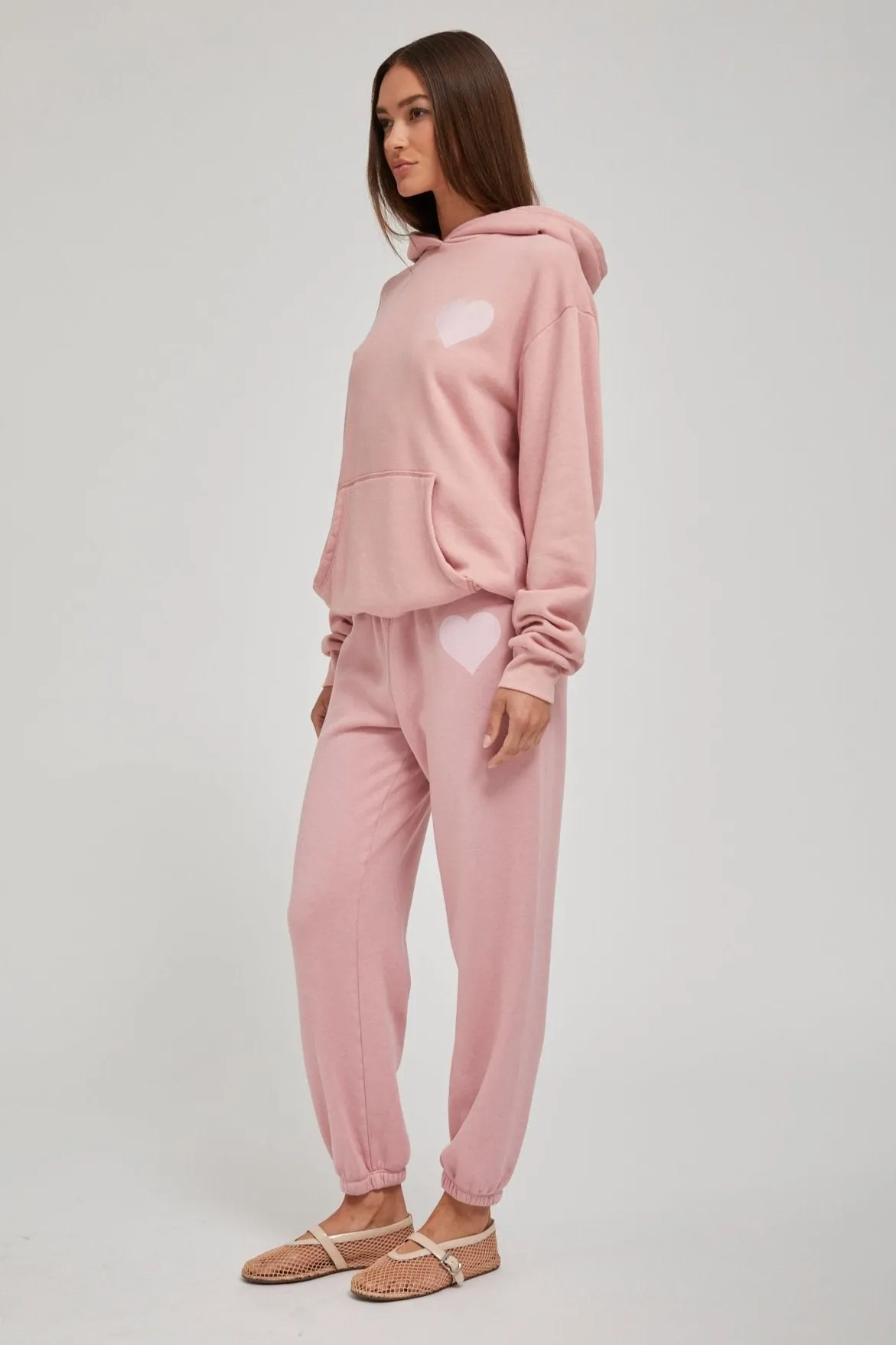 Camelia Heart Hoodie sold by SPRWMN product image thumbnail 3