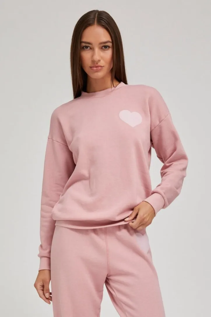 Camelia Heart Sweatshirt sold by SPRWMN