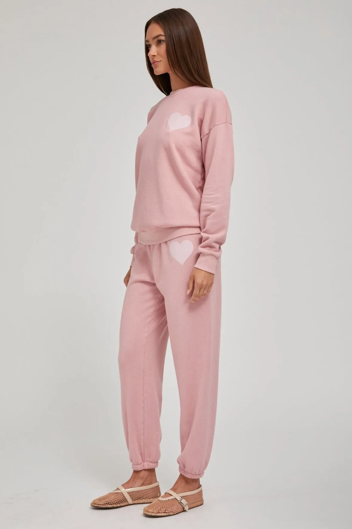 Camelia Heart Sweatshirt sold by SPRWMN product image thumbnail 2