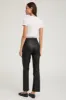 Black Leather Sophia Pull On sold by SPRWMN
