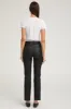 Black Leather Sophia Pull On sold by SPRWMN