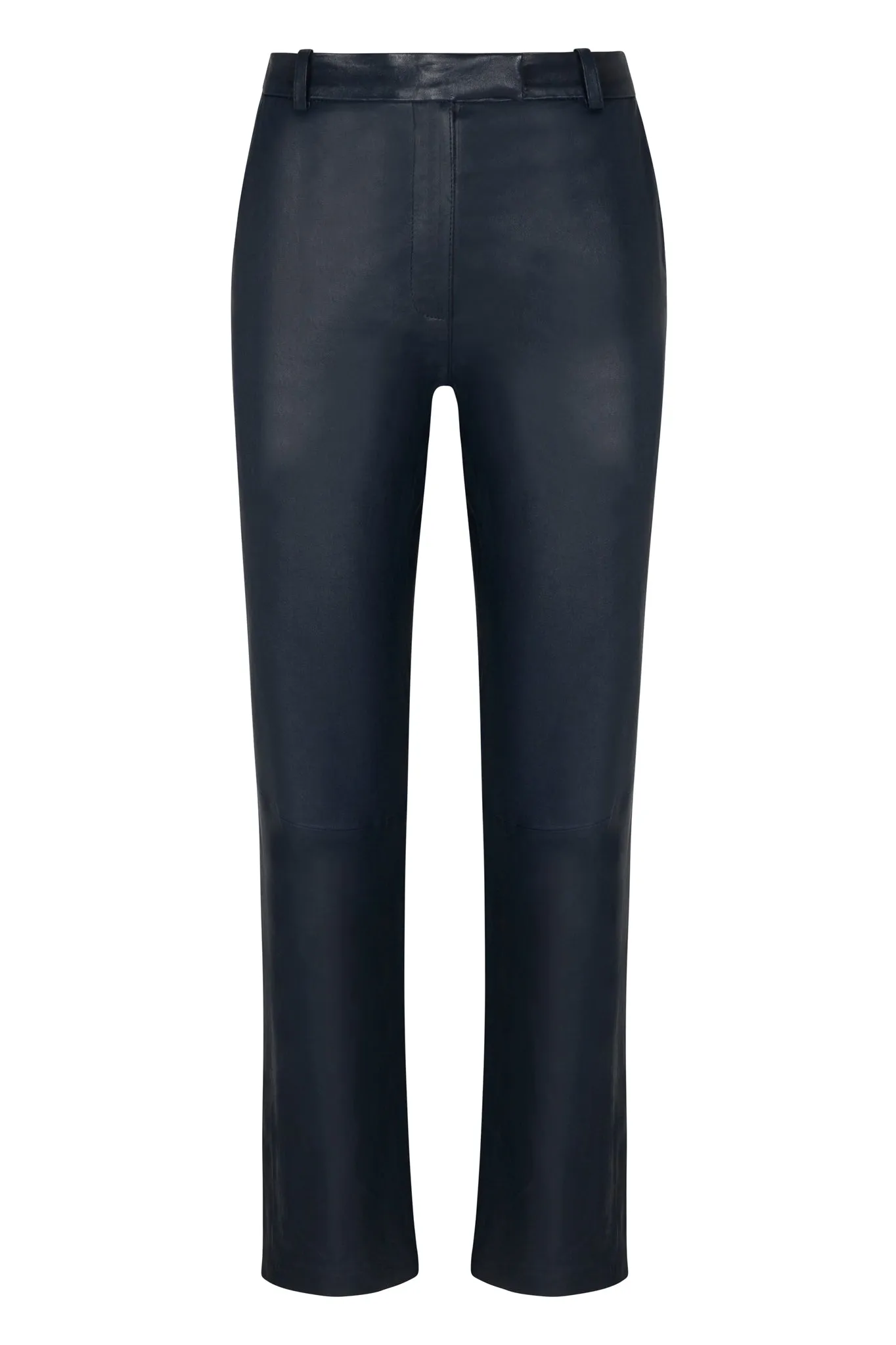 Midnight Leather Sophia Cigarette Trousers sold by SPRWMN product image thumbnail 4
