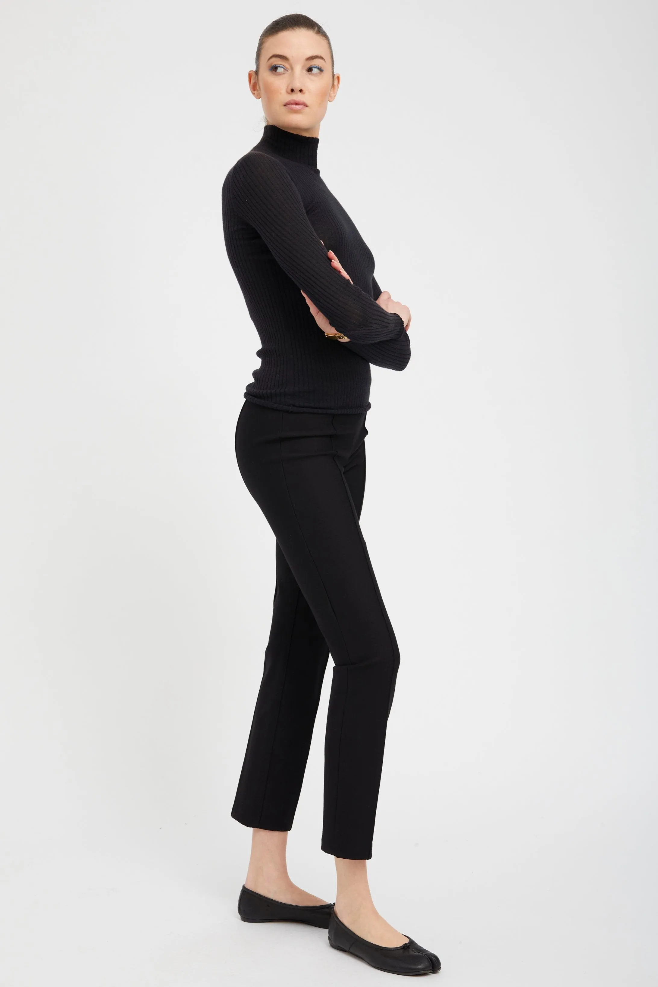 Black Casanova Pintuck Straight sold by SPRWMN product image thumbnail 3