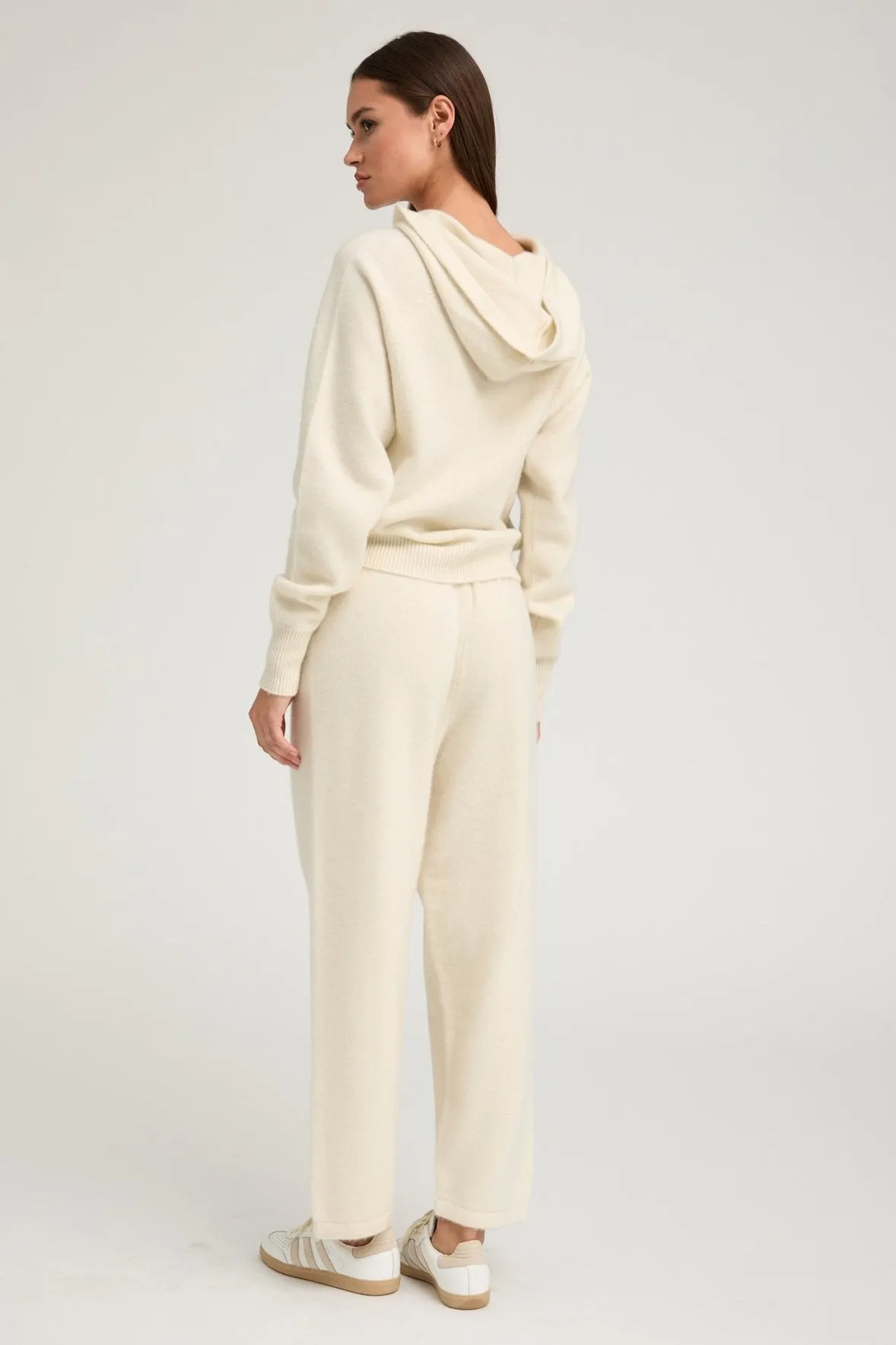 Ivory Cashmere Hoodie sold by SPRWMN product image thumbnail 4