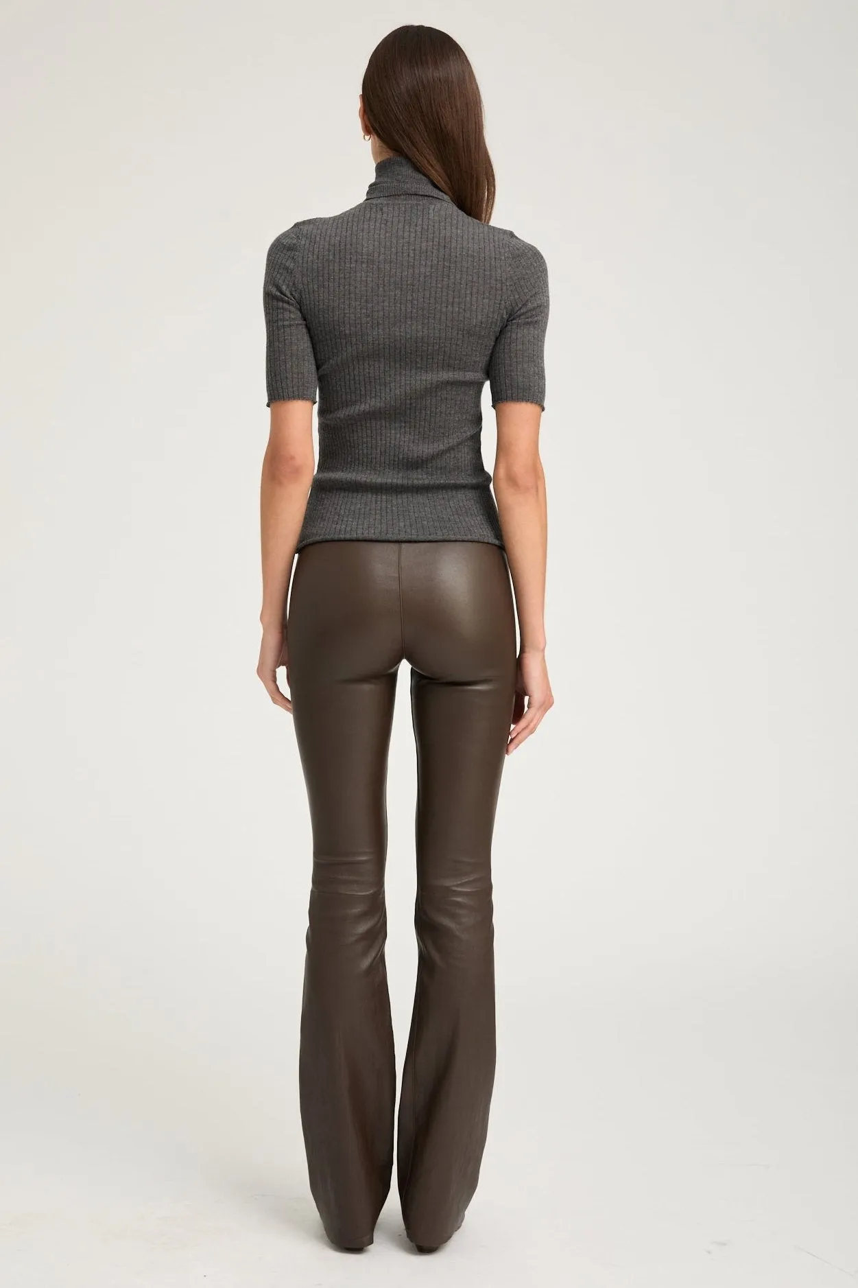 Charcoal Cashmere Turtleneck sold by SPRWMN product image thumbnail 3