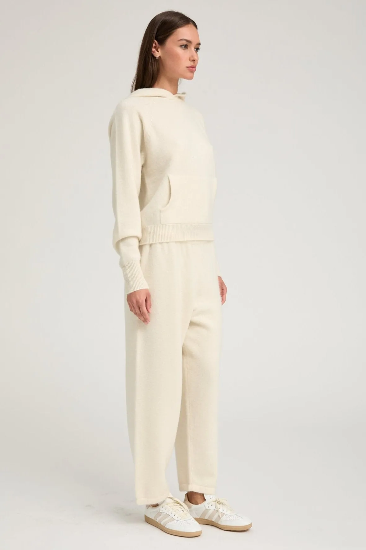 Ivory Cashmere Sweatpants sold by SPRWMN product image thumbnail 2