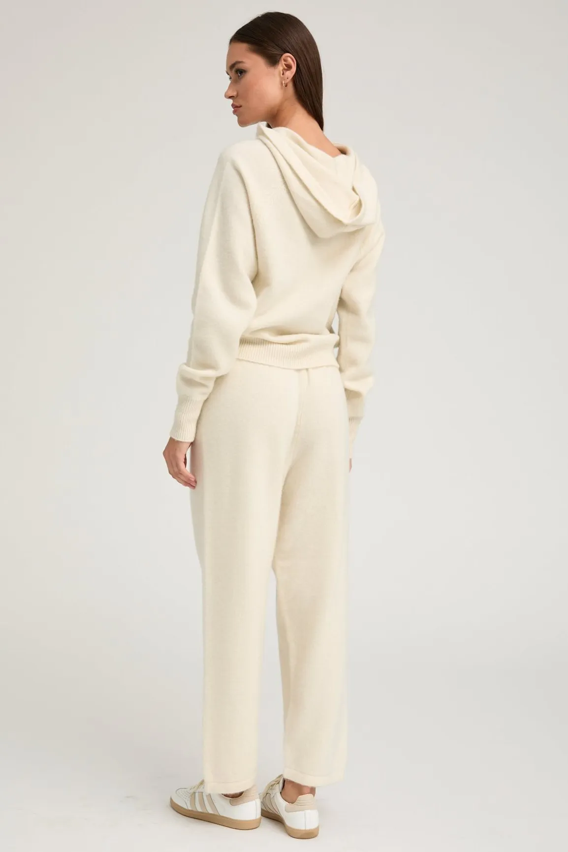 Ivory Cashmere Sweatpants sold by SPRWMN product image thumbnail 4