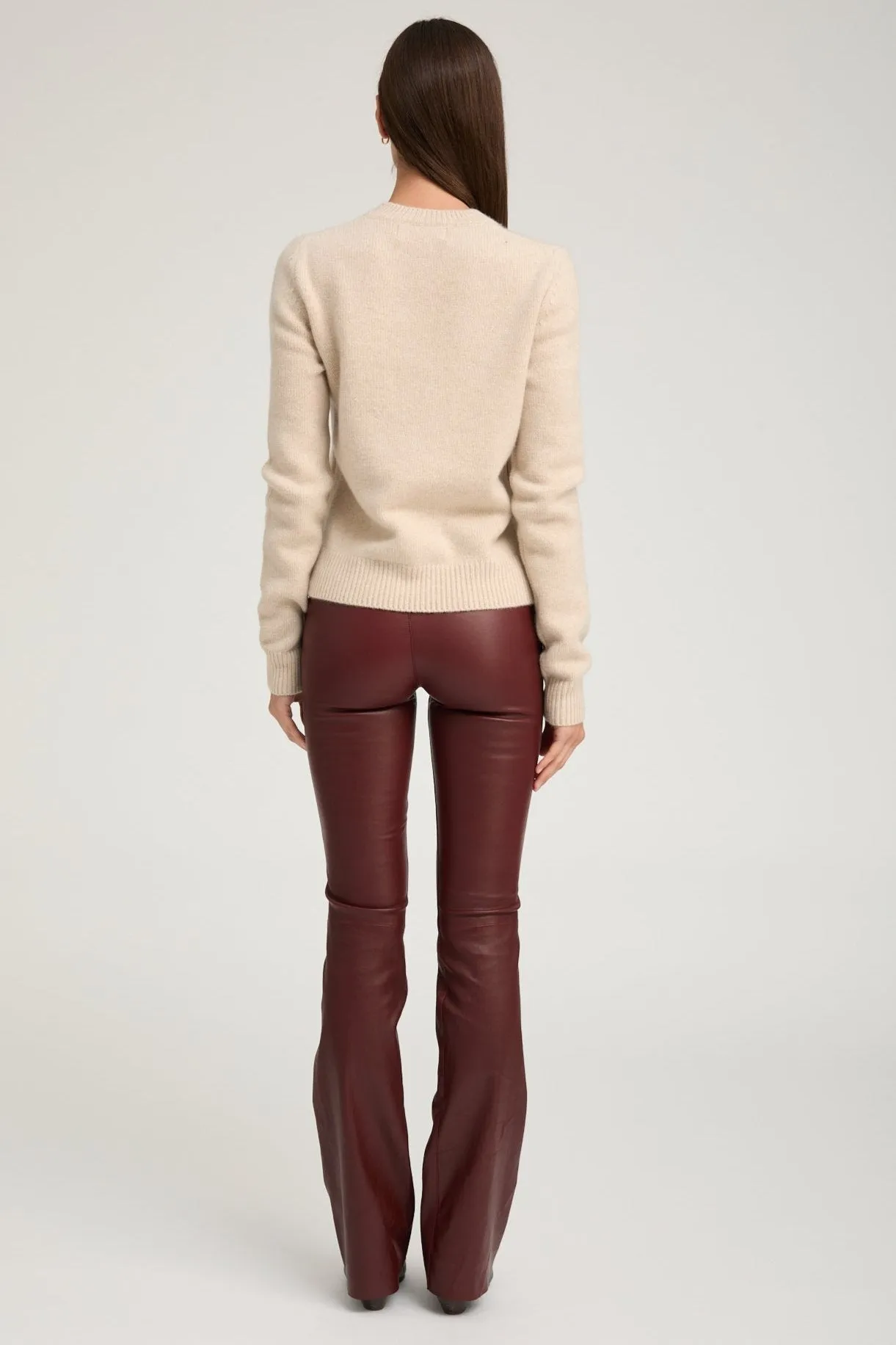 Oat Cashmere Crewneck Sweater sold by SPRWMN product image thumbnail 3