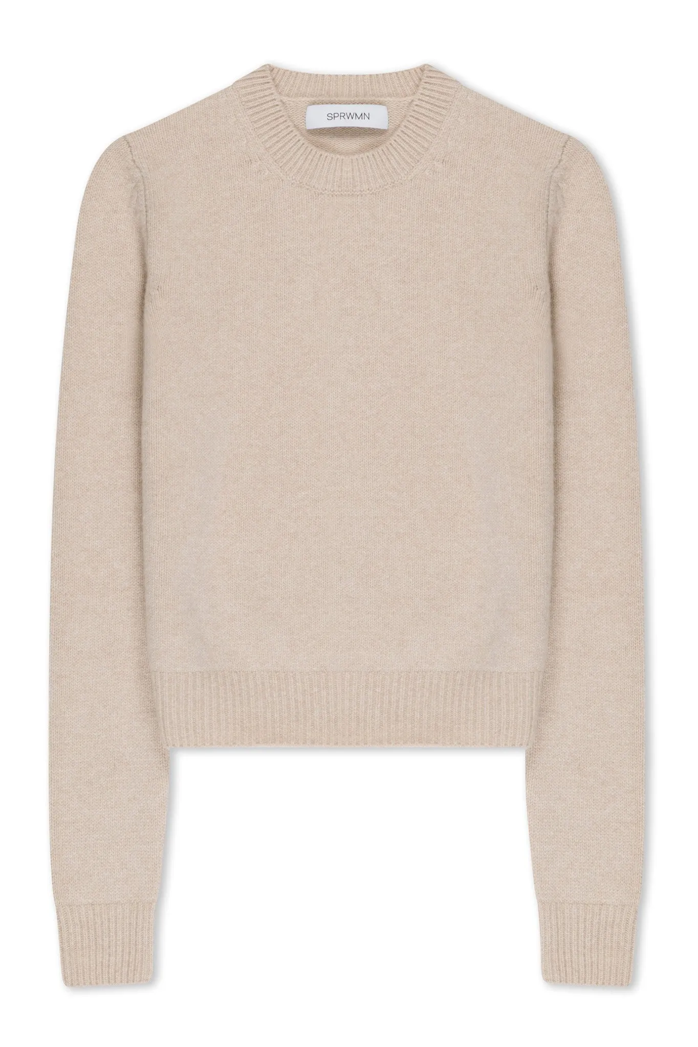 Oat Cashmere Crewneck Sweater sold by SPRWMN product image thumbnail 5