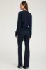 Navy Cashmere Crewneck Sweater sold by SPRWMN