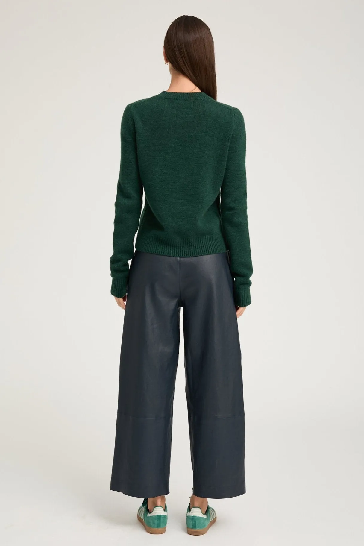 Emerald Cashmere Crewneck Sweater sold by SPRWMN product image thumbnail 4