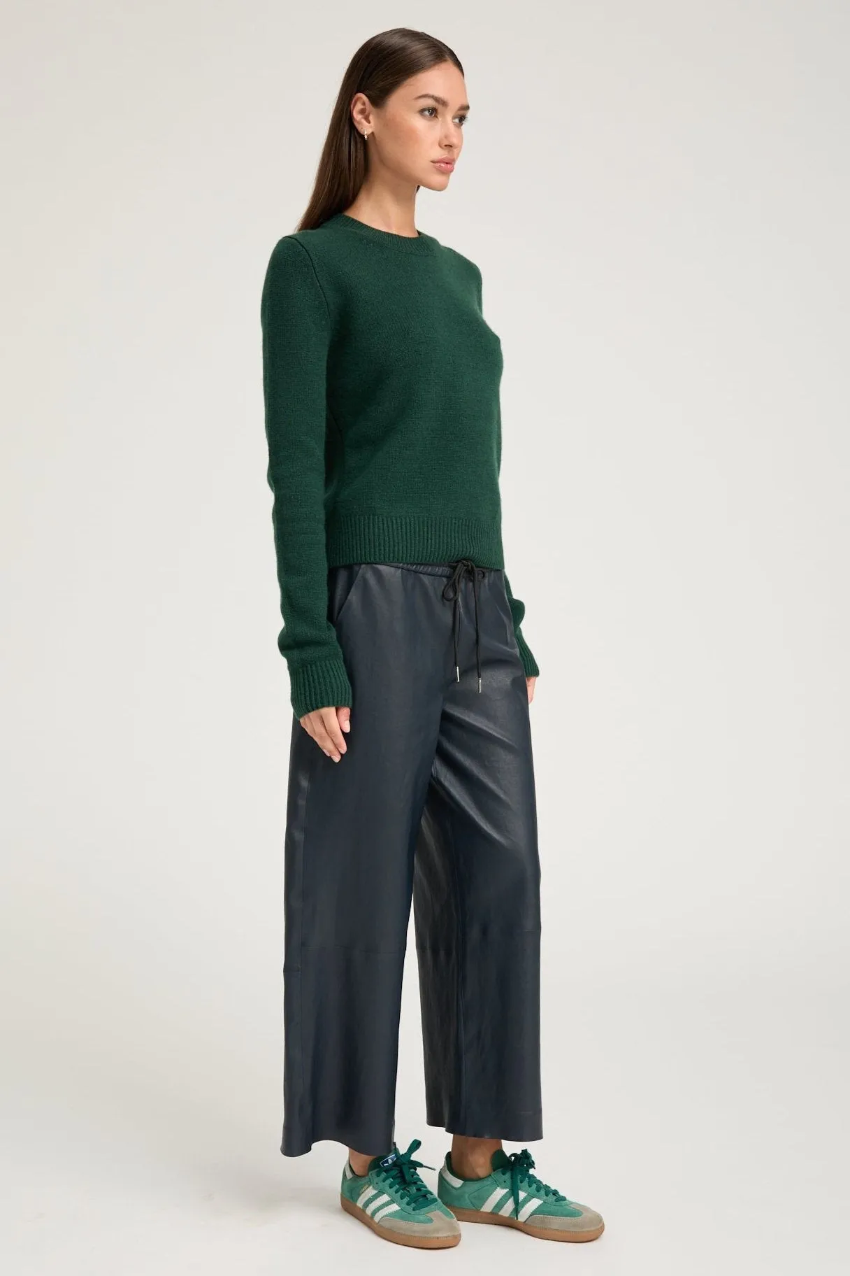 Emerald Cashmere Crewneck Sweater sold by SPRWMN product image thumbnail 3