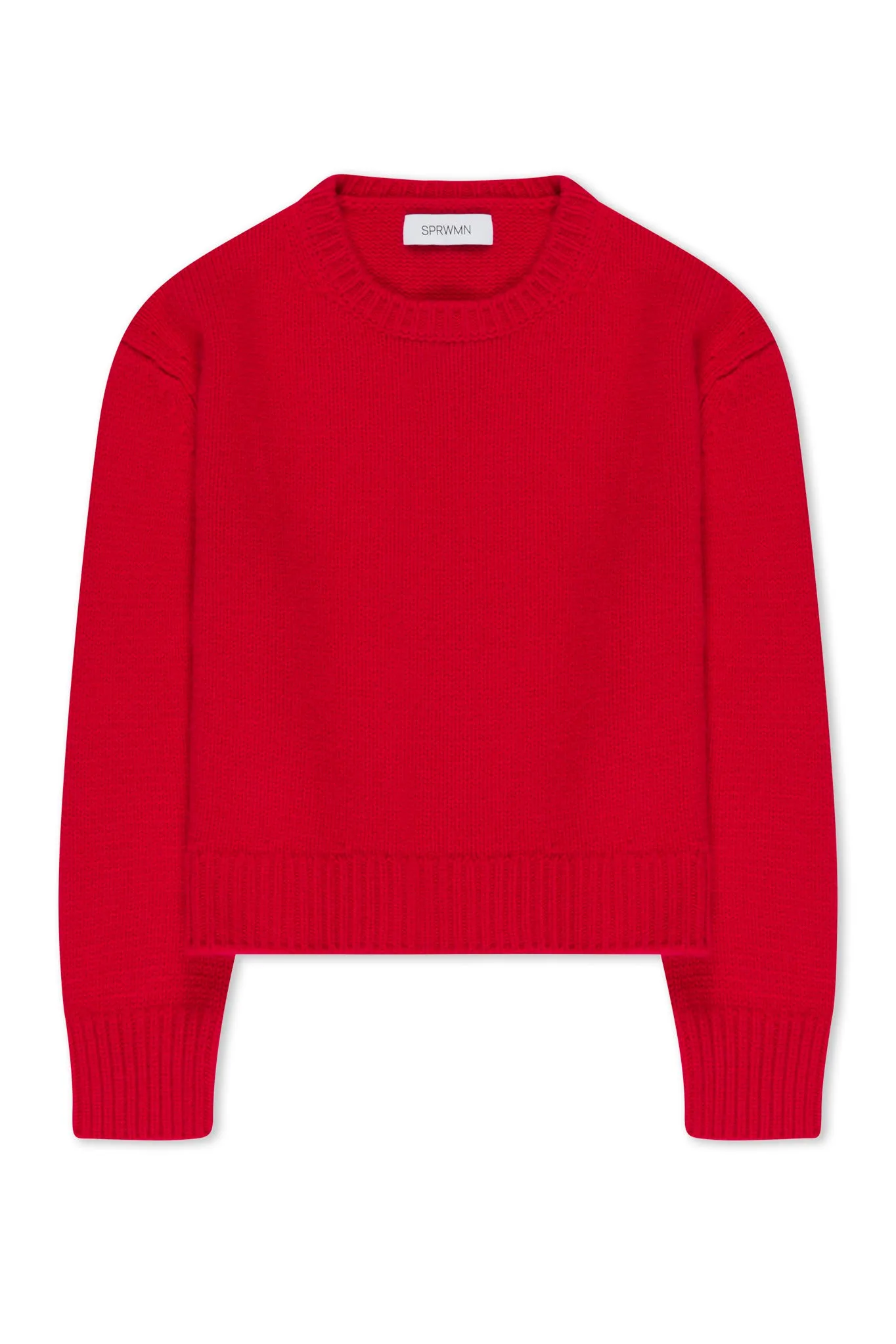 Red Heavy Cashmere Sweater sold by SPRWMN product image thumbnail 5