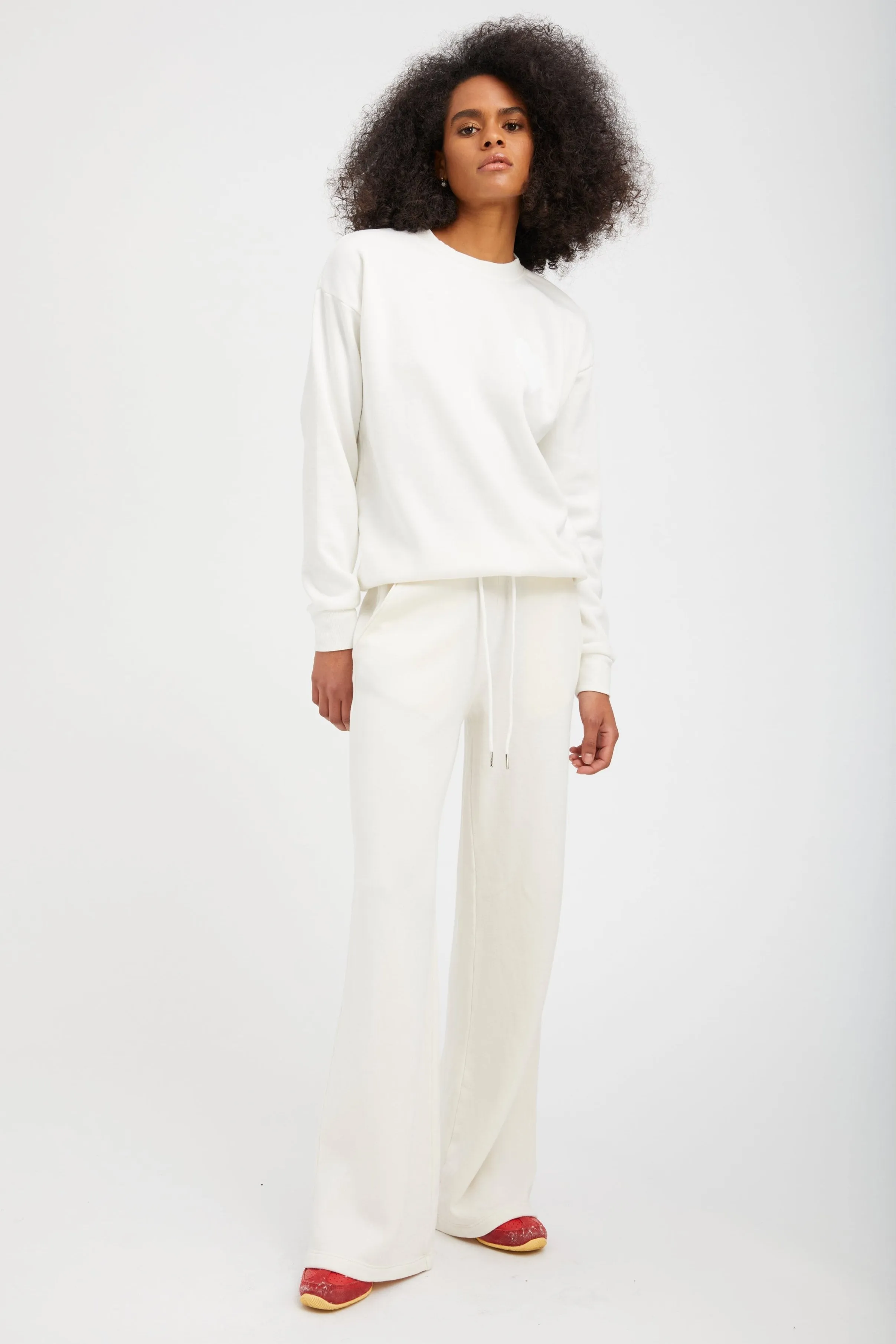 White Heart Sweatshirt sold by SPRWMN product image thumbnail 3