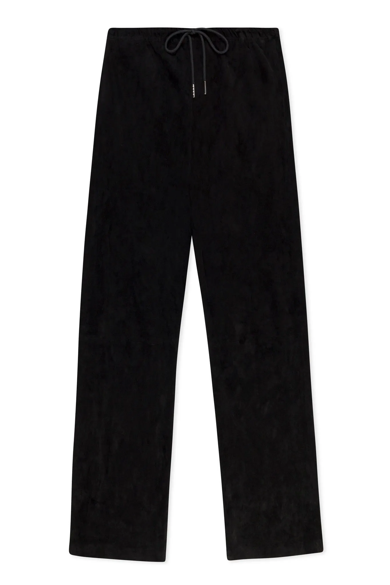 Black Suede Straight Leg Pants sold by SPRWMN product image thumbnail 2