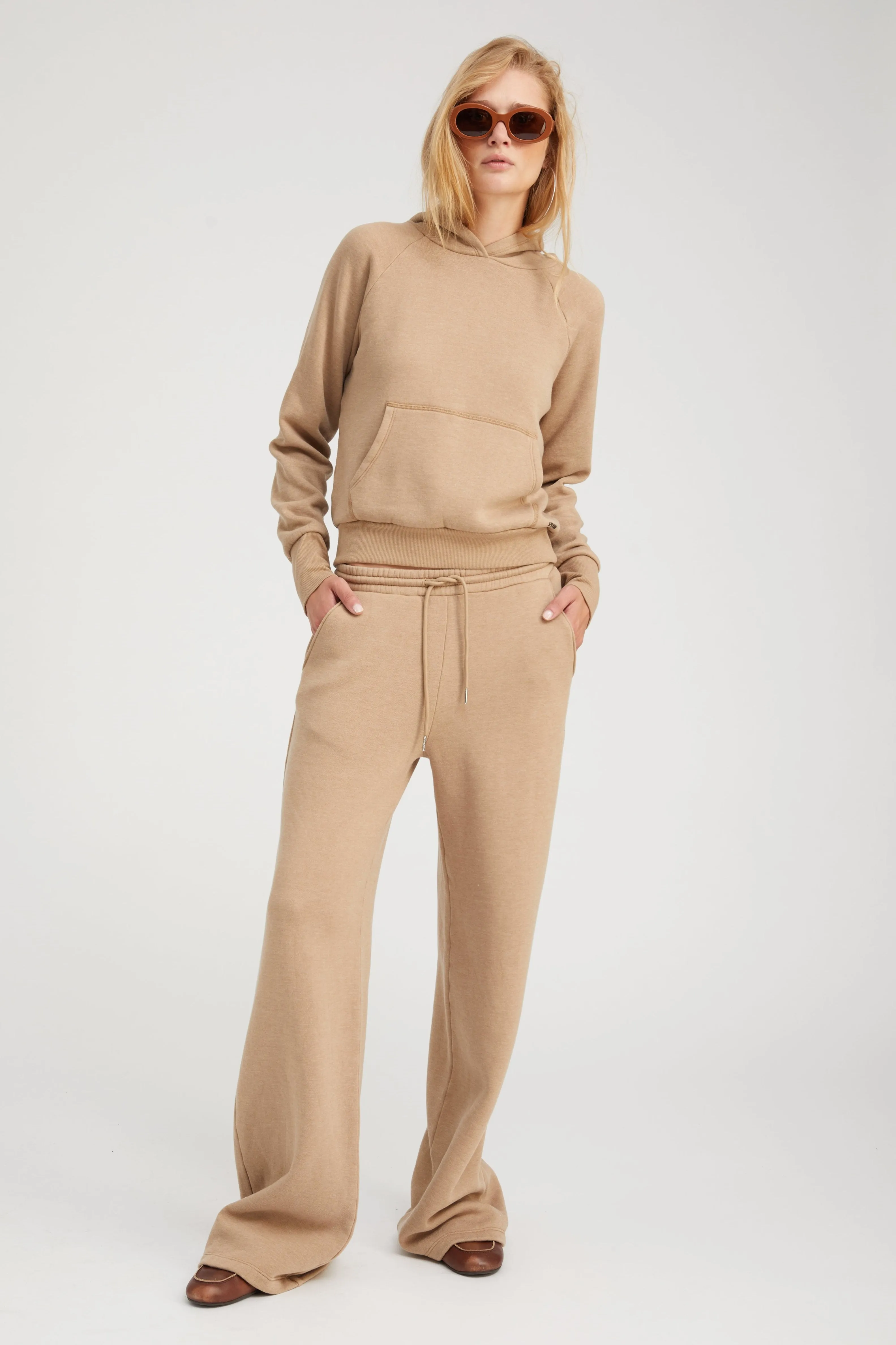 Latte Baggy Sweatpants sold by SPRWMN