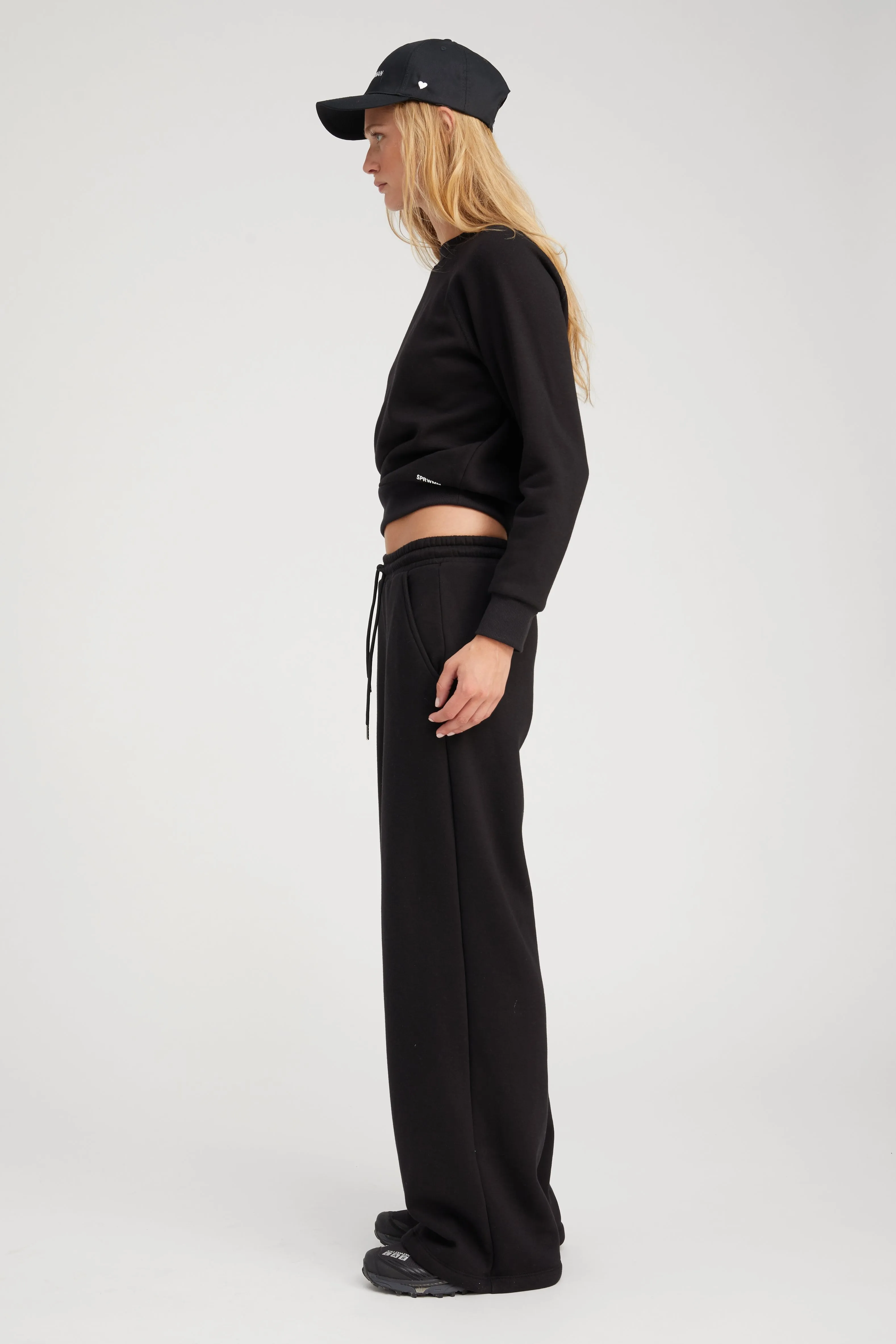 Black Baggy Sweatpants sold by SPRWMN product image thumbnail 4