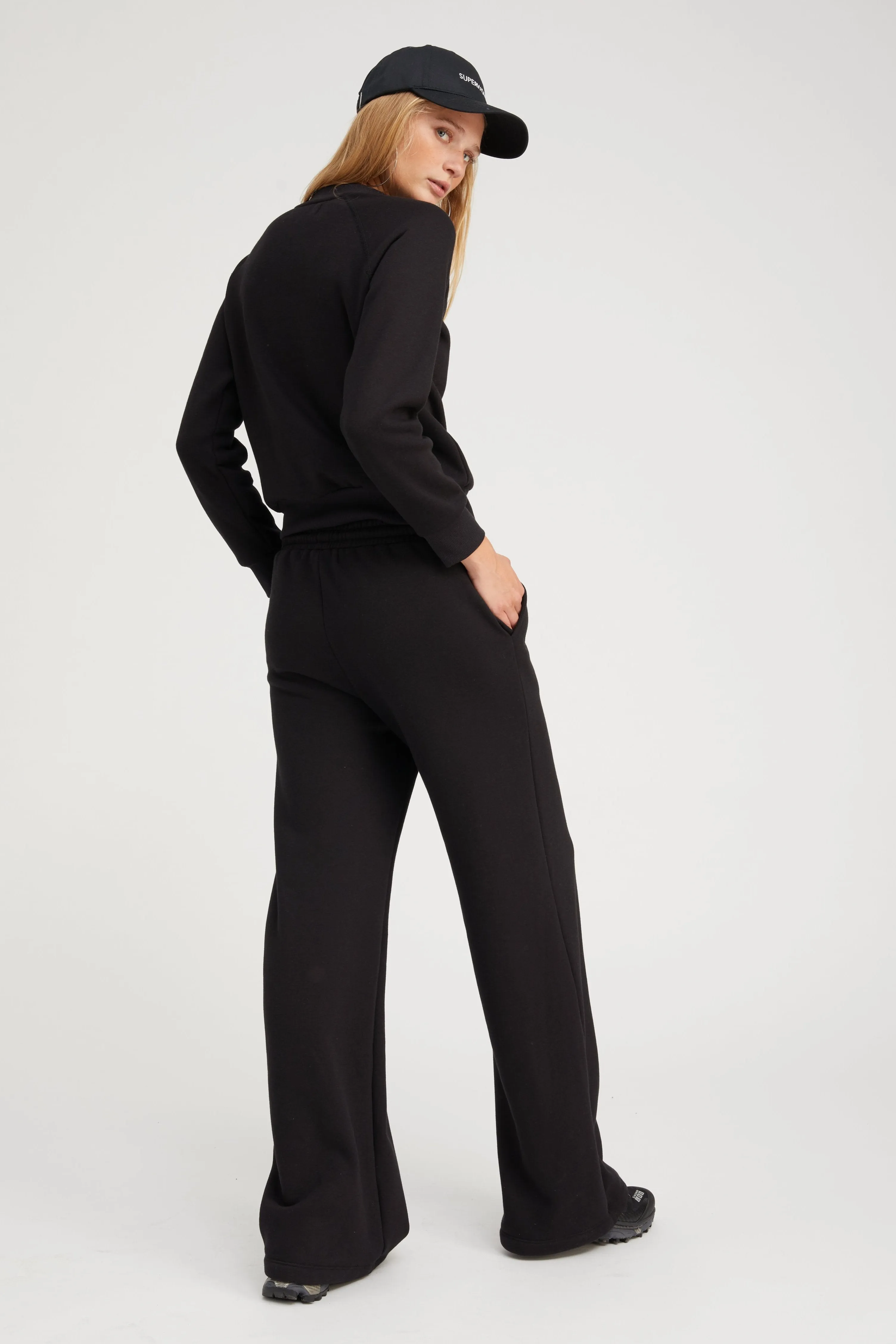 Black Baggy Sweatpants sold by SPRWMN product image thumbnail 3