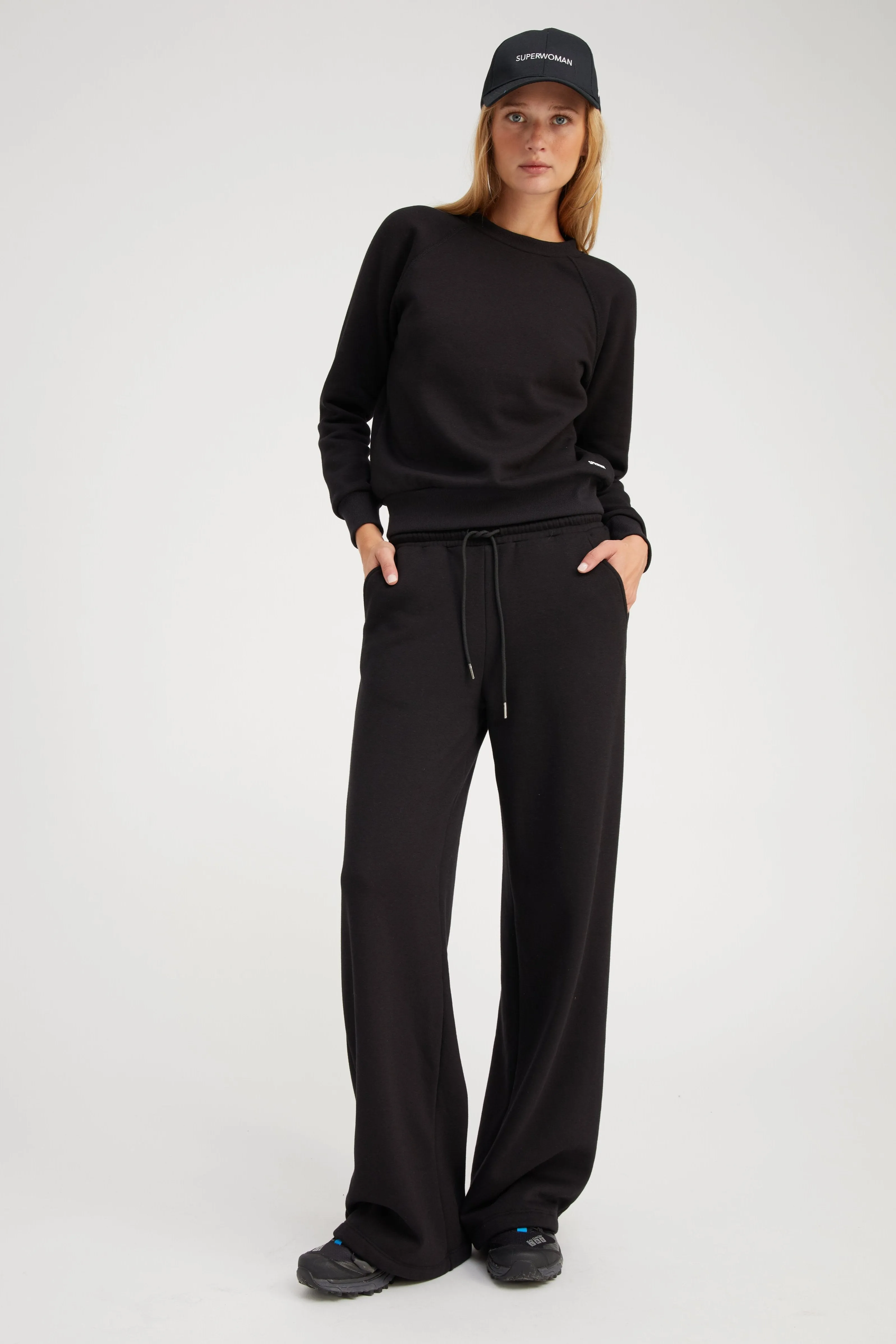 Black Baggy Sweatpants sold by SPRWMN product image thumbnail 2