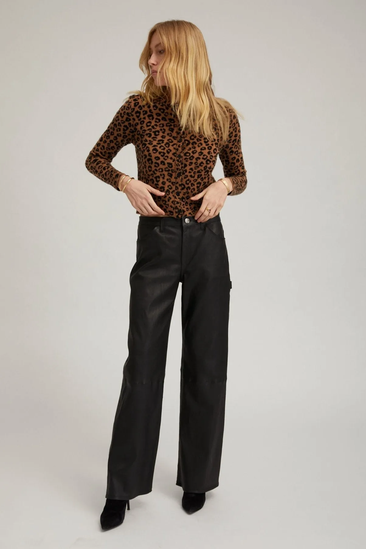 Leather Carpenter Pants sold by SPRWMN product image thumbnail 4