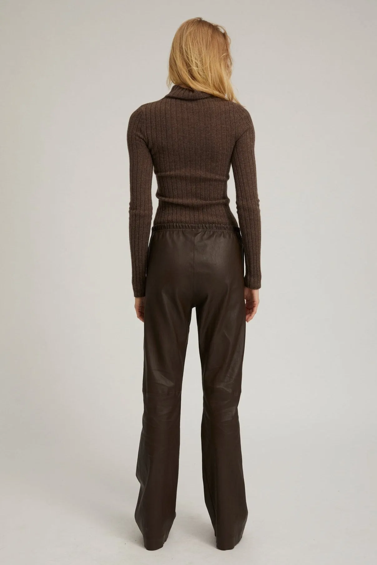 Truffle Heavy Cashmere Mock Neck sold by SPRWMN product image thumbnail 4