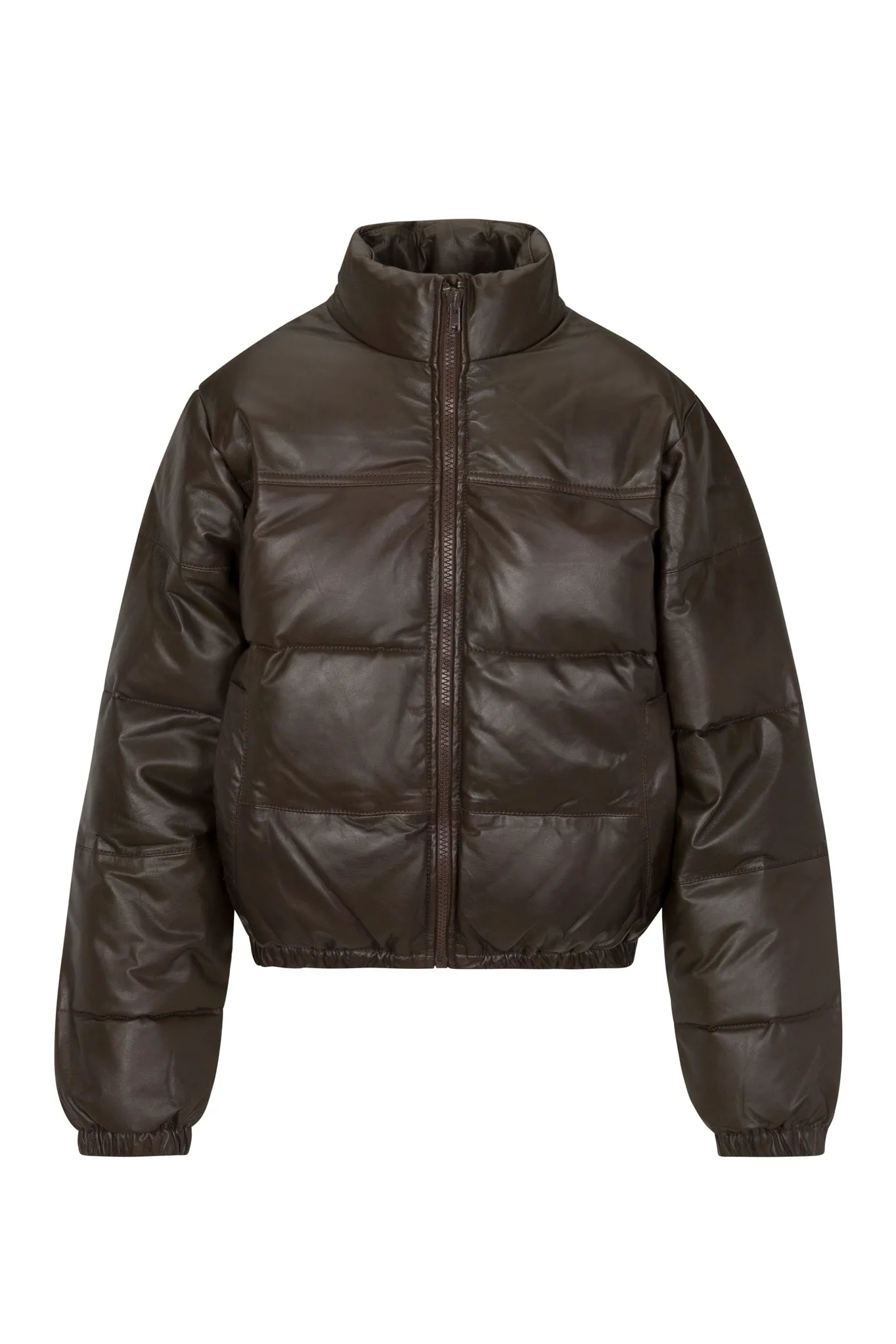 Americano Leather Puffer sold by SPRWMN product image thumbnail 2