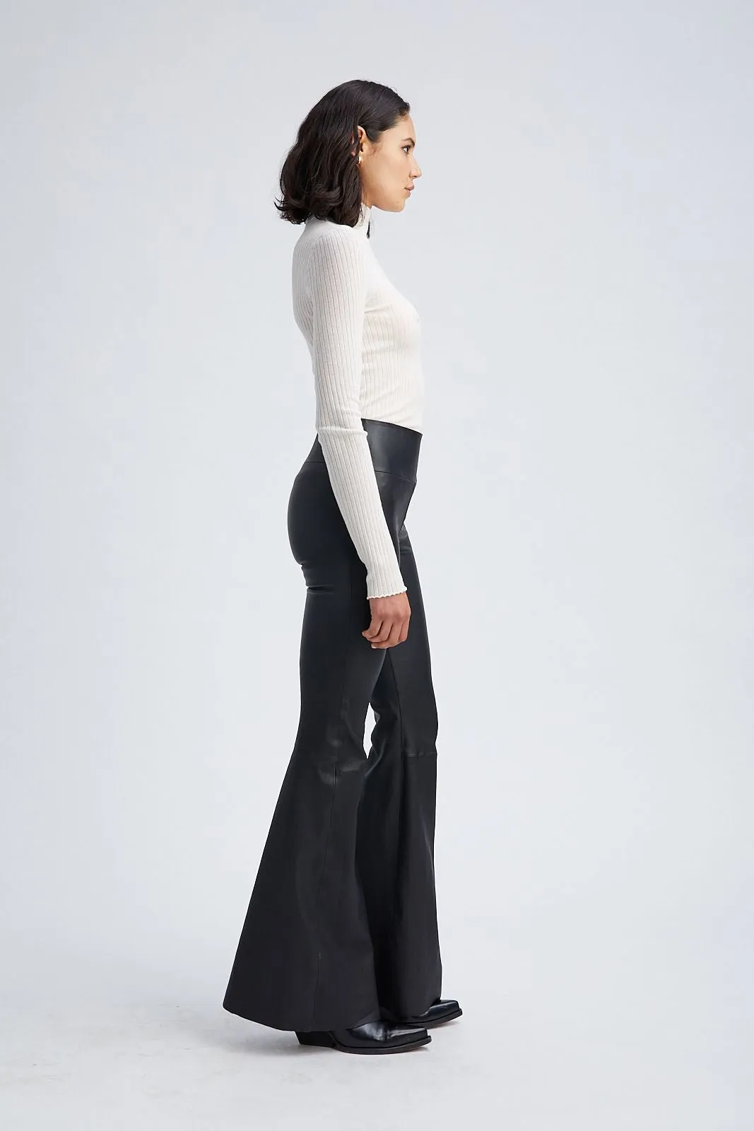 Chalk Cashmere Mock Neck sold by SPRWMN product image thumbnail 5