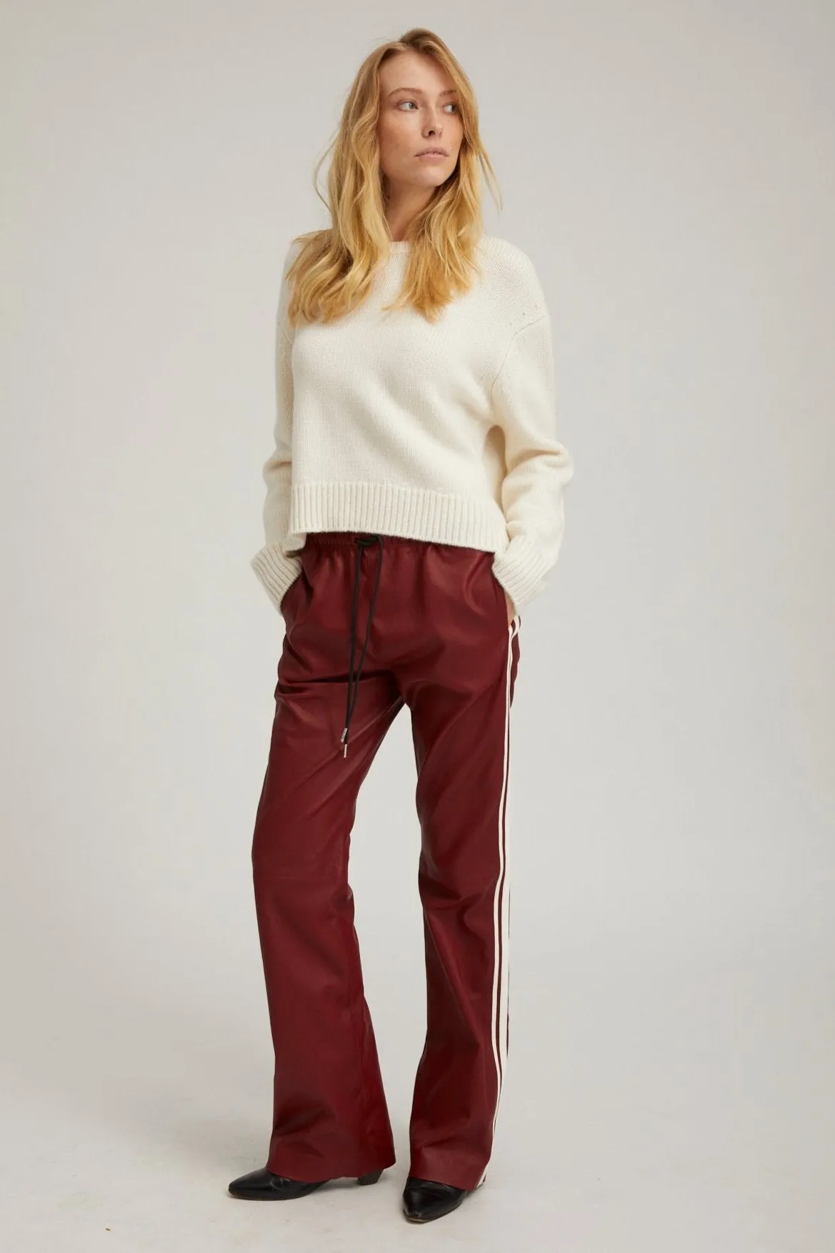 Chalk Heavy Cashmere Sweater sold by SPRWMN product image thumbnail 2