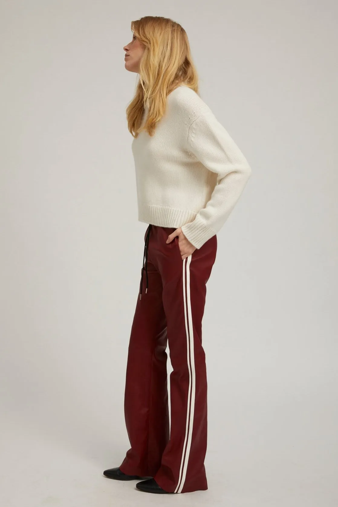 Chalk Heavy Cashmere Sweater sold by SPRWMN product image thumbnail 3