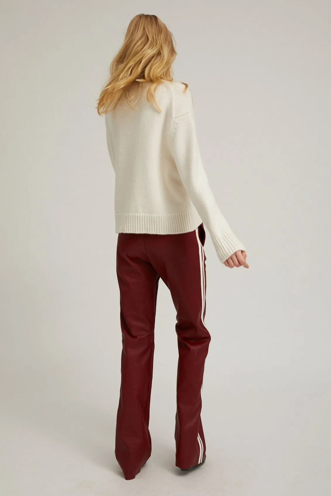 Chalk Heavy Cashmere Sweater sold by SPRWMN product image thumbnail 4