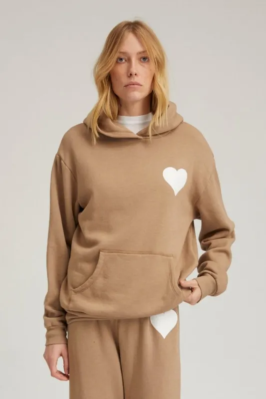 Latte Heart Hoodie sold by SPRWMN