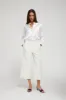 Pearl Silk Fitted Button Down sold by SPRWMN