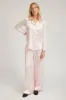 Ballet Silk Wide Leg Pintuck Pants sold by SPRWMN