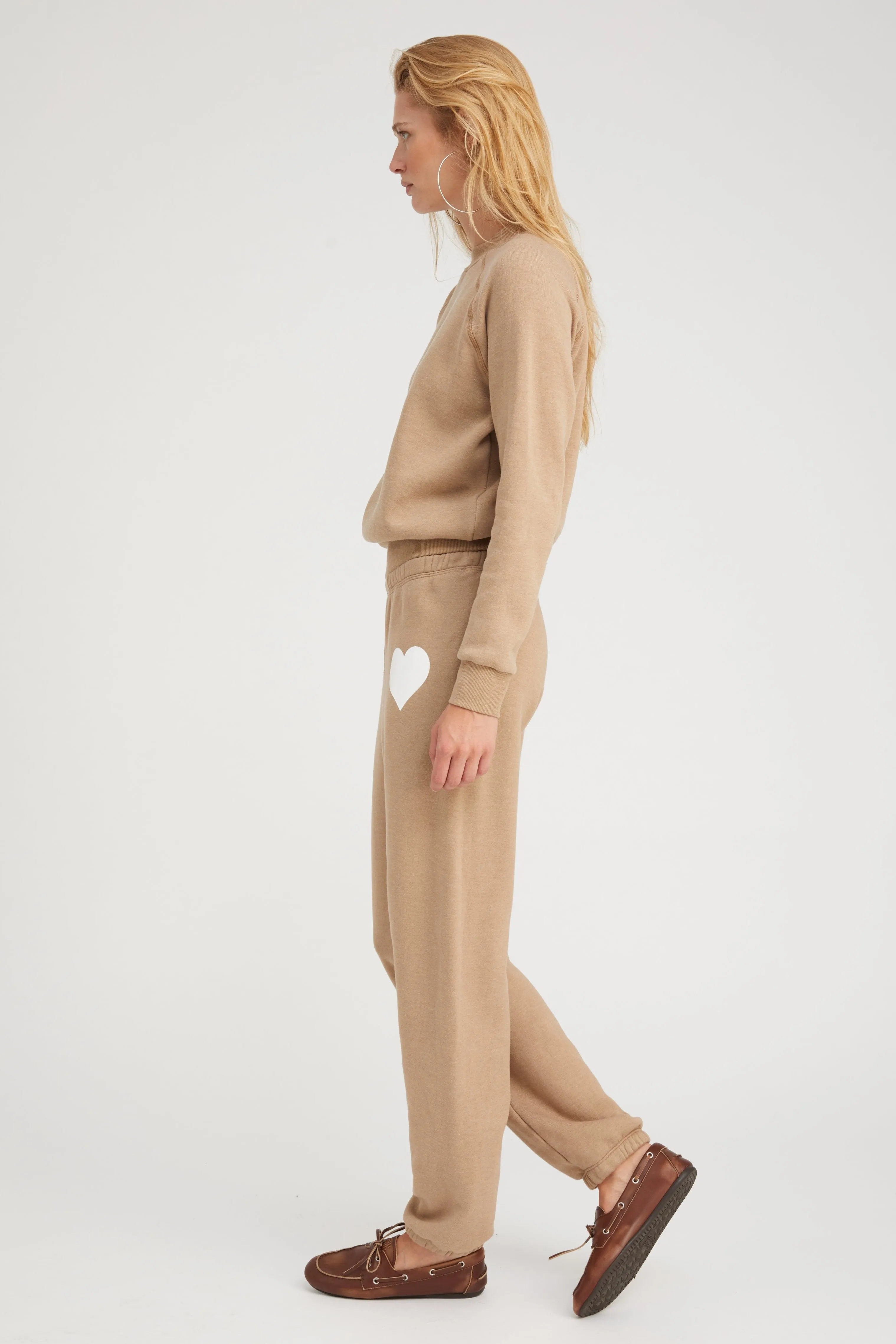 Latte Heart Sweatpants sold by SPRWMN product image thumbnail 5