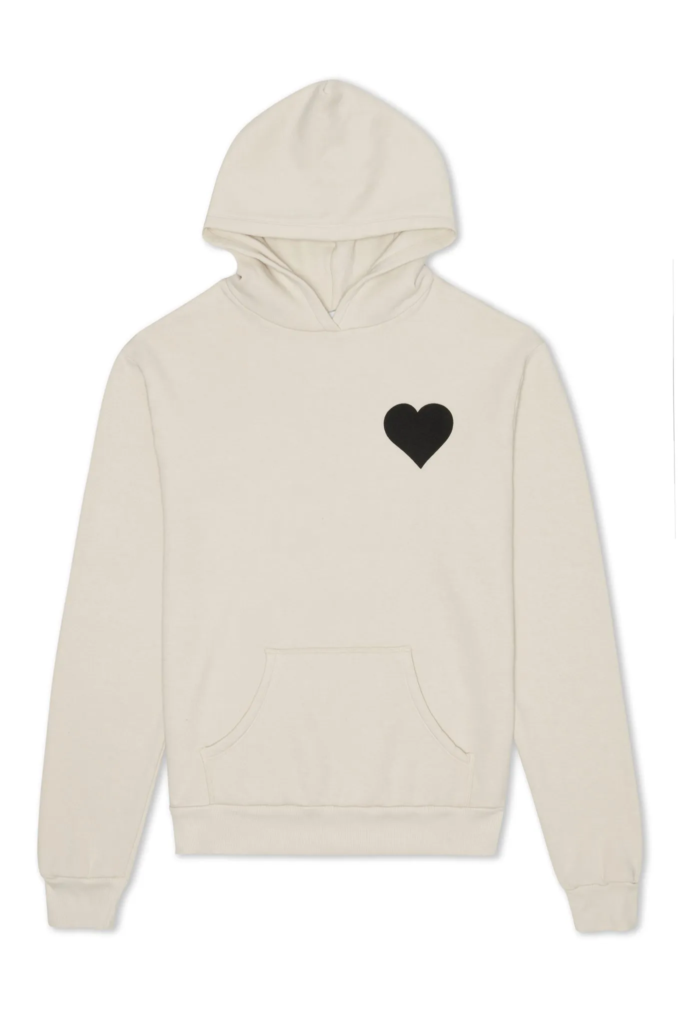 Vintage White Heart Hoodie sold by SPRWMN product image thumbnail 2