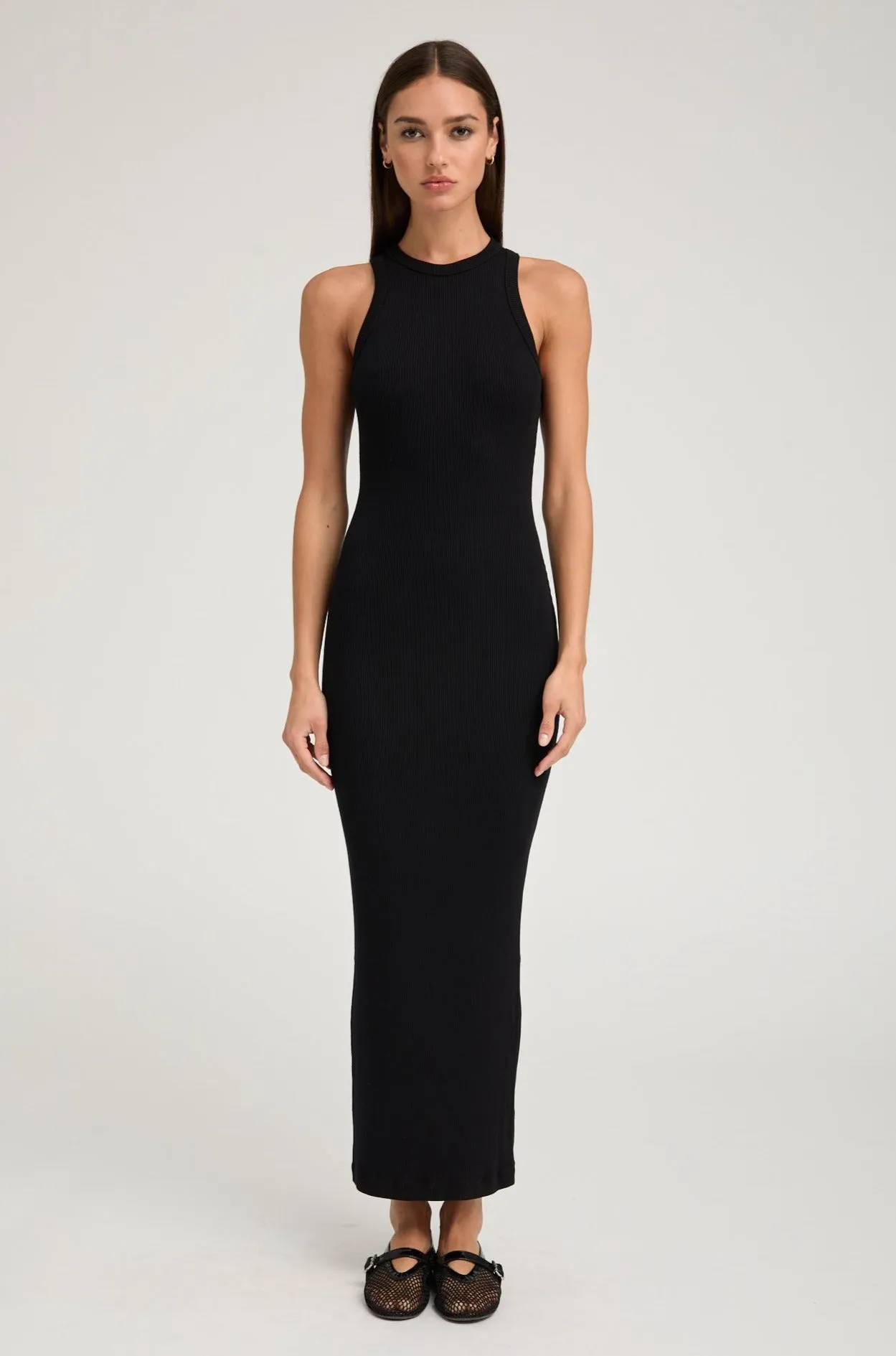 Rib Racer Maxi Dress sold by SPRWMN