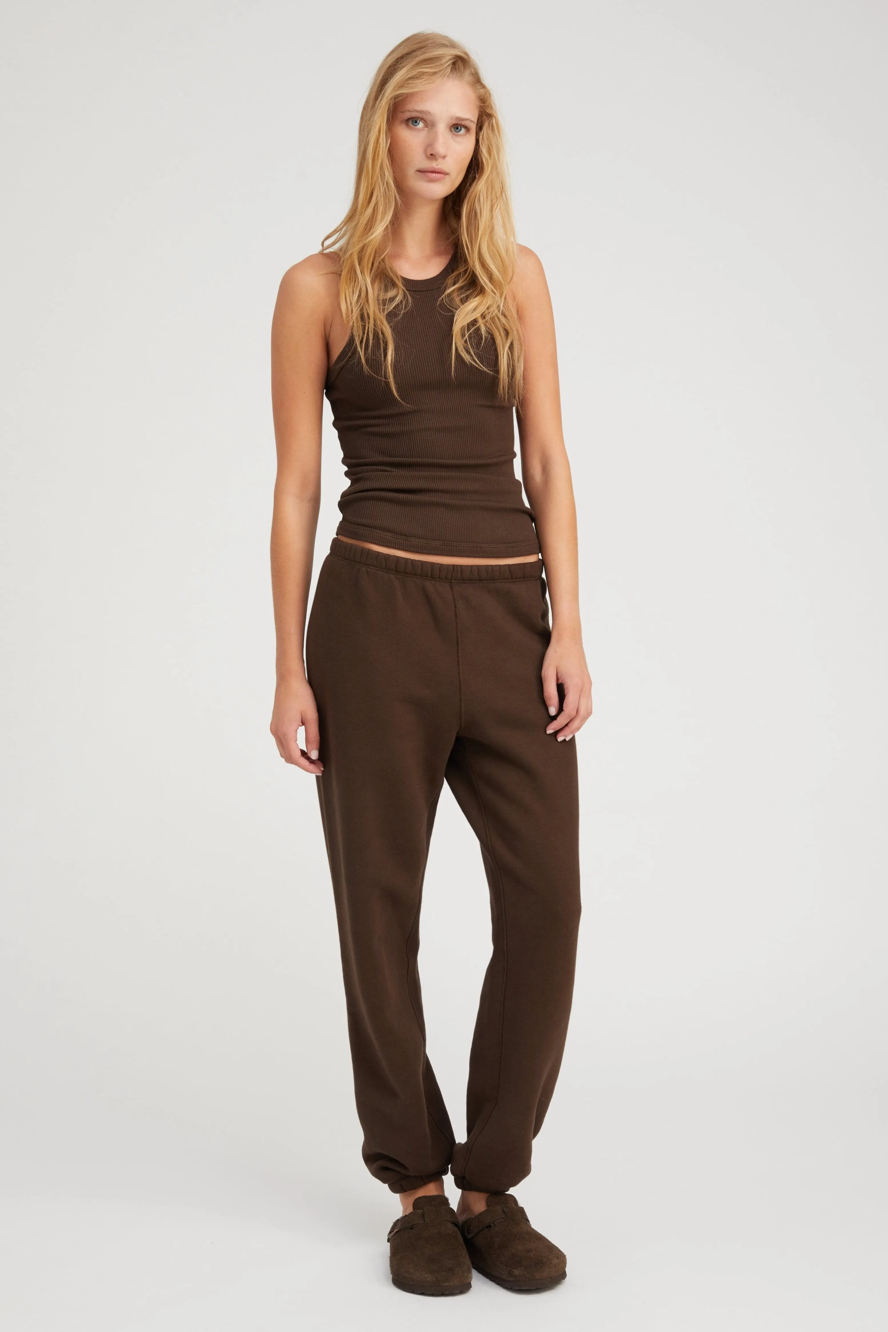 Americano Cotton Mini Logo Sweatpants sold by SPRWMN